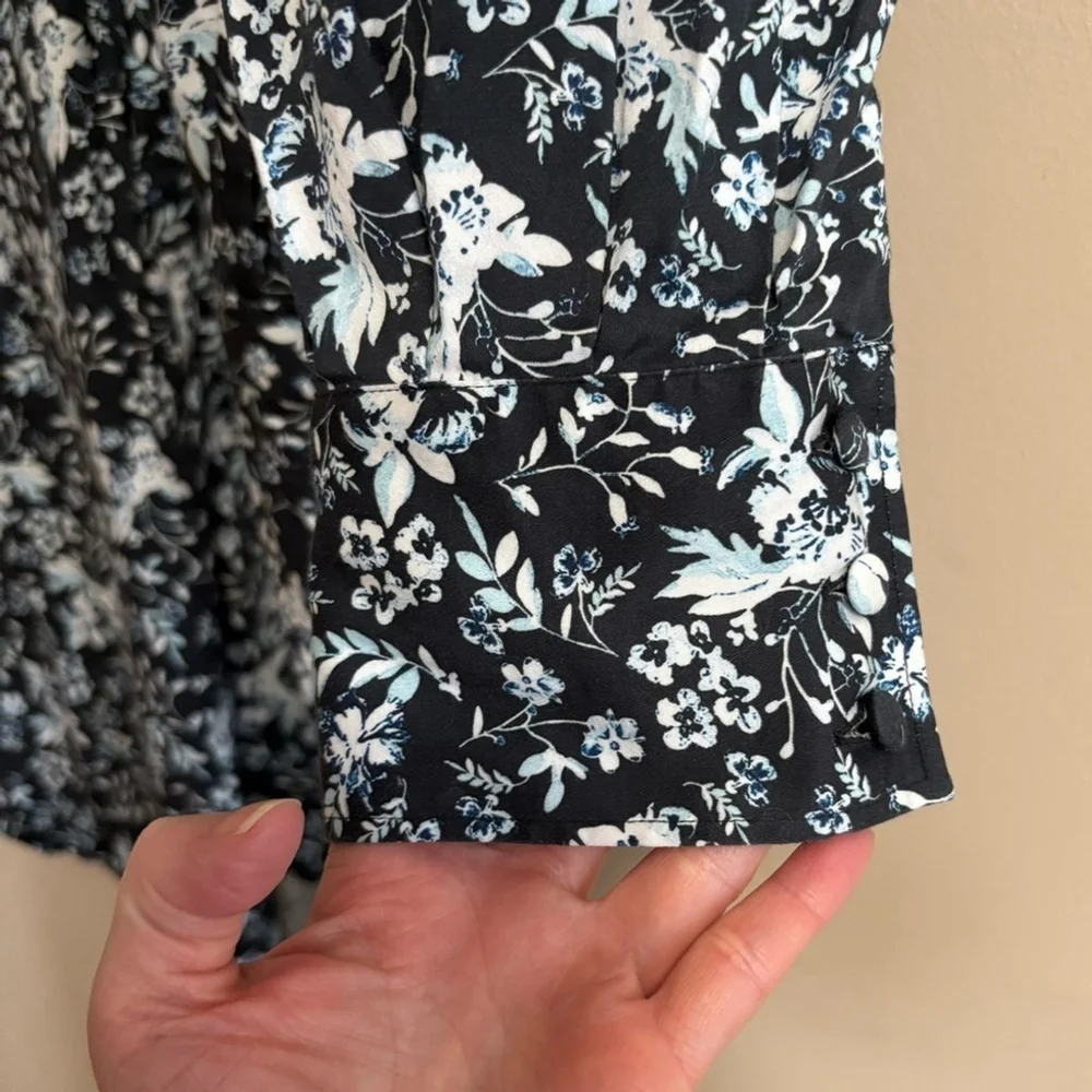 Erdem X Universal Standard Sz XS Cotton Primrose Ruffle Shirt Dress With Pockets - Picture 5 of 15